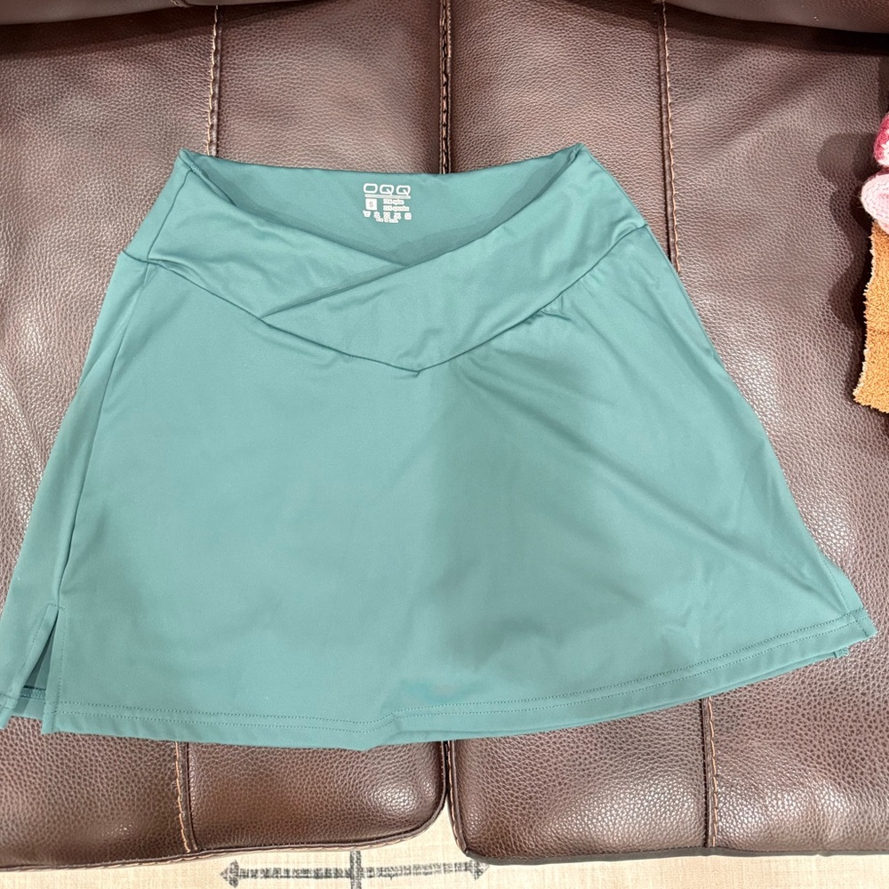 Green Athletic Skort